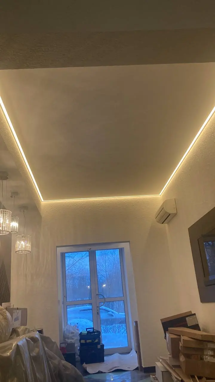 Контурный натяжной потолок - 3